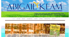 Desktop Screenshot of abigailkeam.com